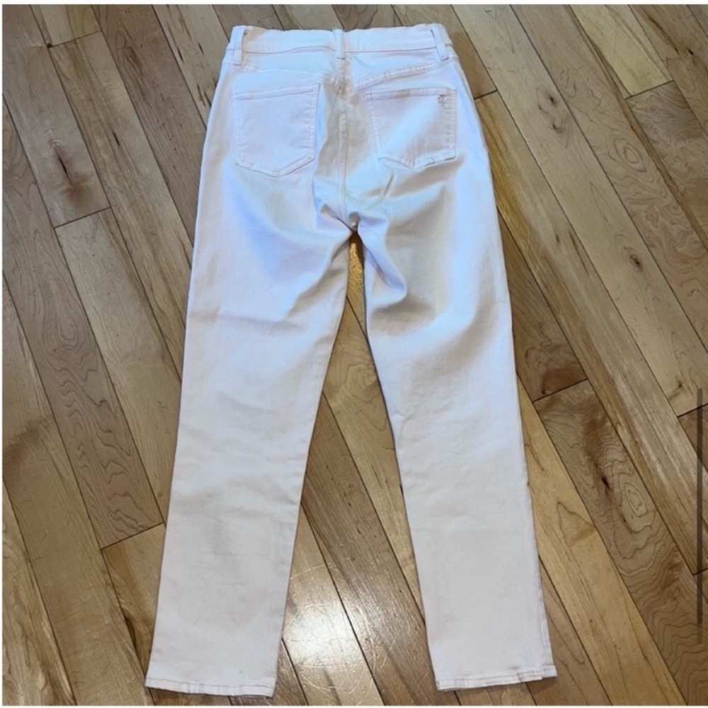 Tory Burch Mara Cropped High Rise Skinny Jeans in Ballet Pink size 26 - Picture 7 of 10
